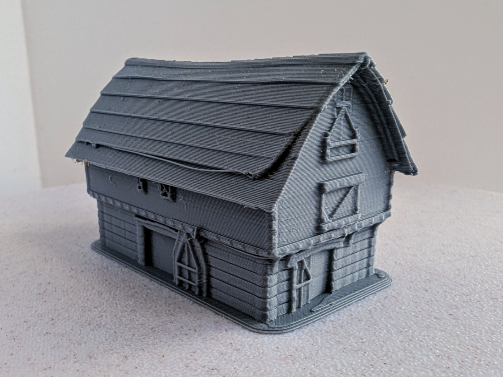 Medieval Barn miniature 069