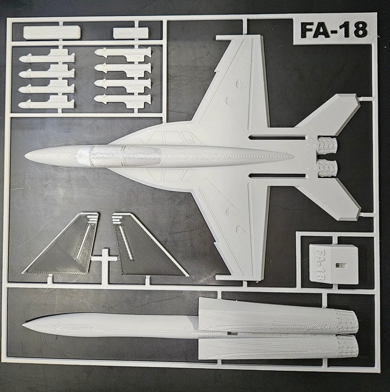 F18 Plane Kit Card view 3