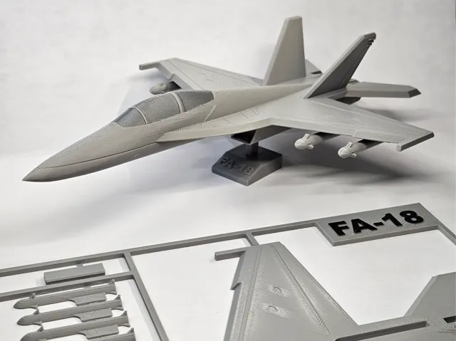 F18 Plane Kit Card