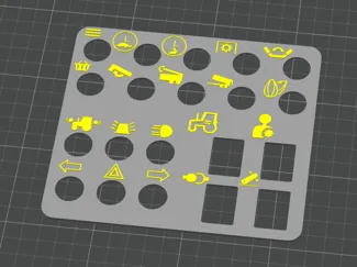 Cover Logitech side panel 