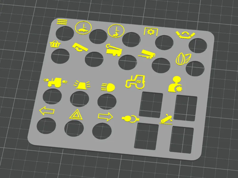 Cover Logitech side panel 