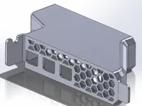 0.16mm layer, 4 walls, 50% infill, supports required