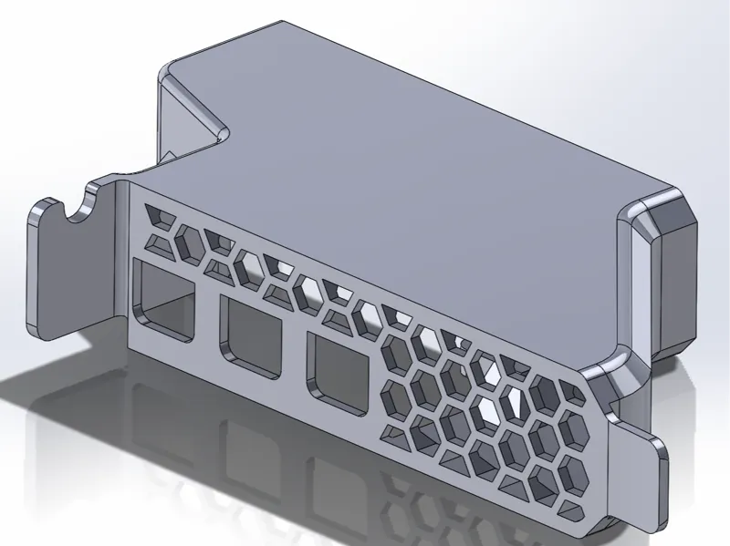 RTX2000E 16GB Fan Duct Offset Synology Config