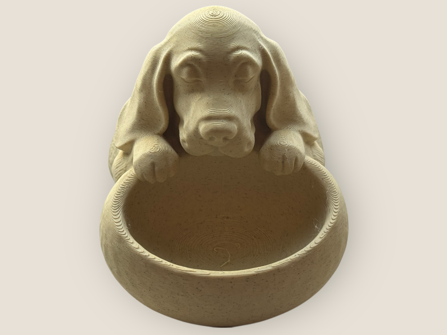 Gentle Bowl Basset Hound - Organizer
