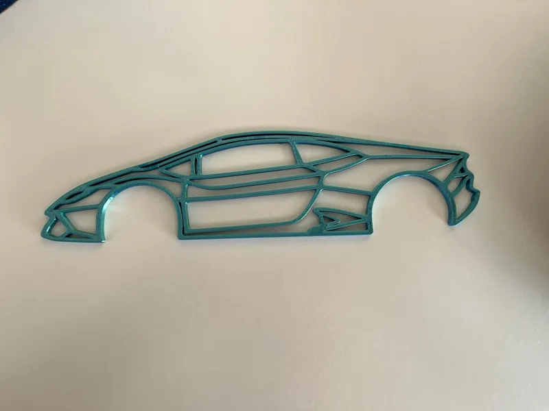 Lamborghini Huracan wall art