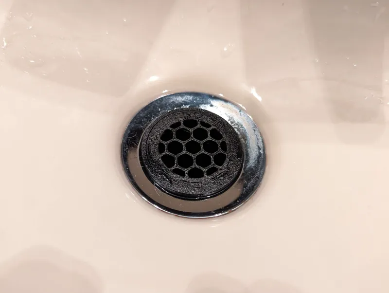 Drain Screen / Sink cap Hexagon