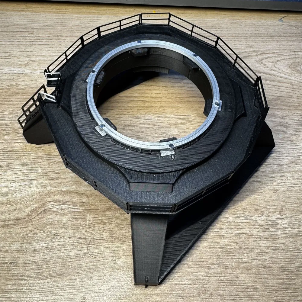 SpaceX Starship Static Fire test Stand 1:96 - Free 3D Print Model ...