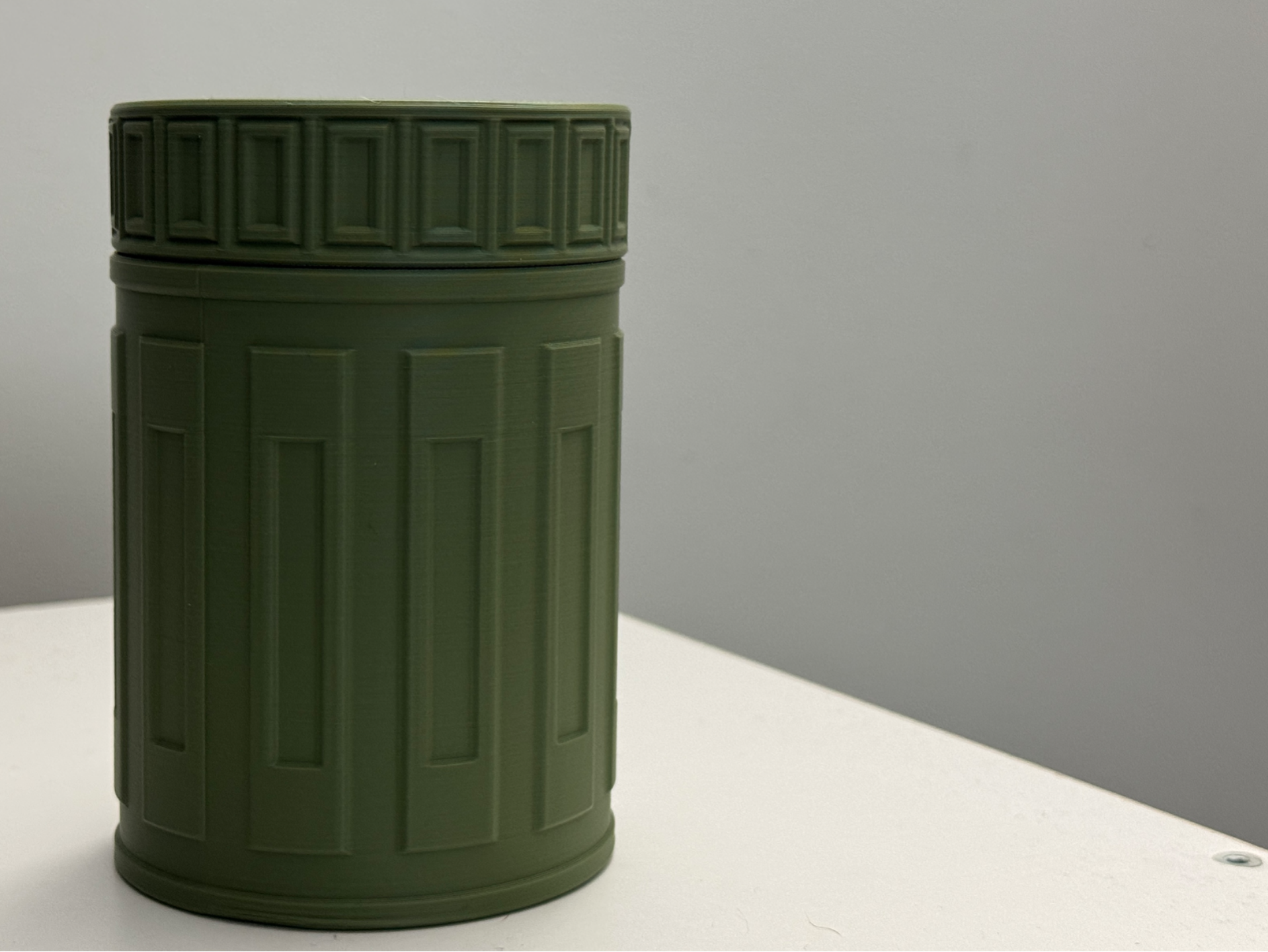 Threaded Tactical style Container