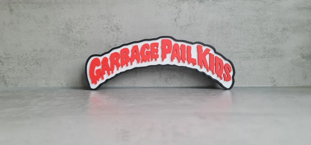 GPK Garbage Pail Kids Logo / Sign - Free 3D Print Model - MakerWorld