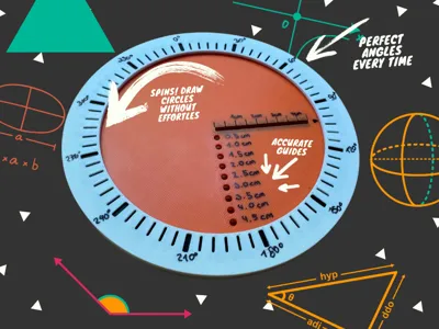 Ultimate Geometry Tool - Circle and Angle Drawing