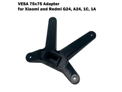 VESA 75 adapter for Xiaomi Redmi G24, A24, 1C, 1A