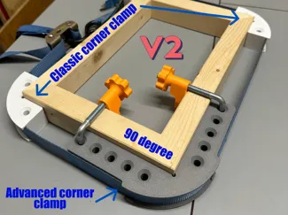 Belt corners clamp V2