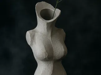 Vase - Grazie der Linien