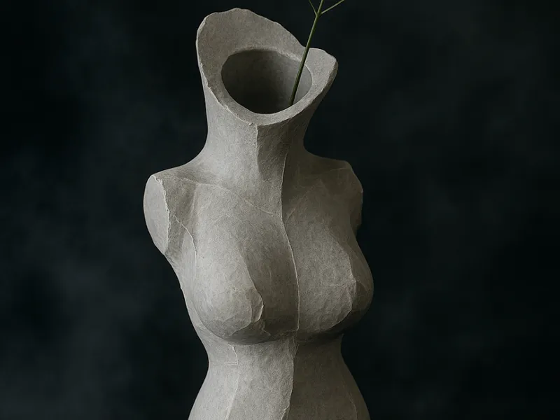 Vase - Grazie der Linien