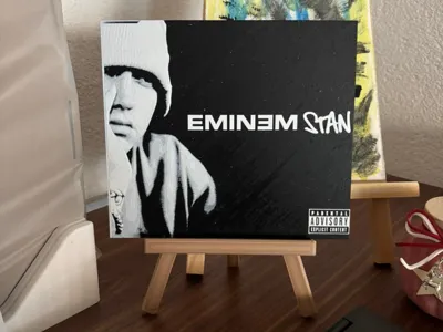 Eminem Stan CD Cover Hueforge