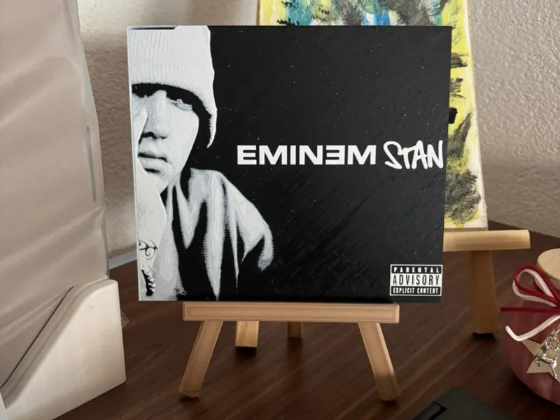 Eminem Stan CD Cover Hueforge