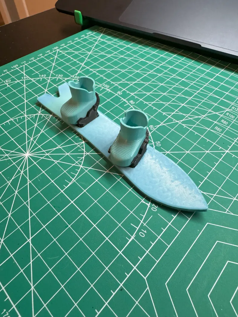 Old School Finger Snowboard