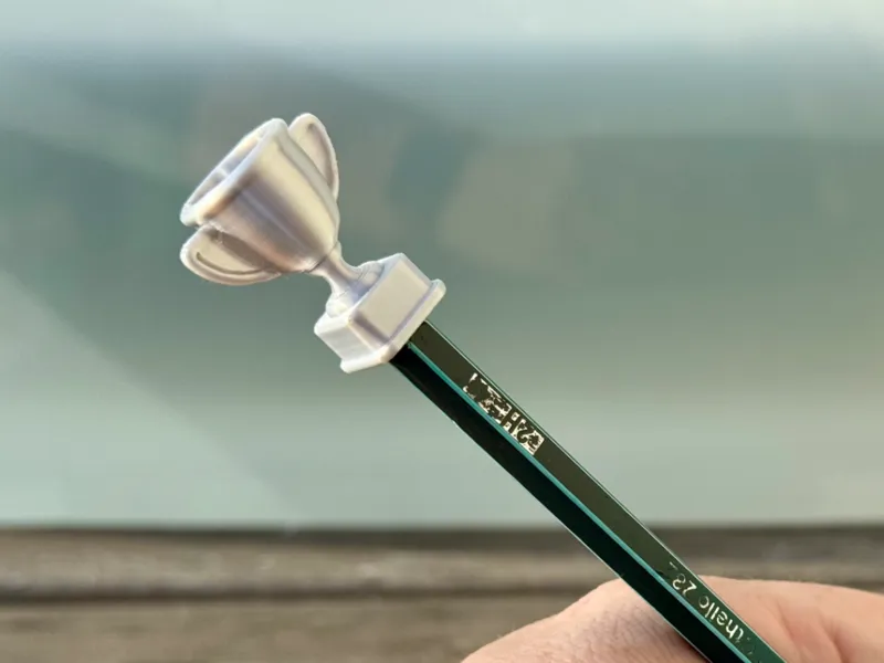 Trophy Pencil Cap