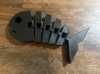 flexi fish articulated toy 40 min print!