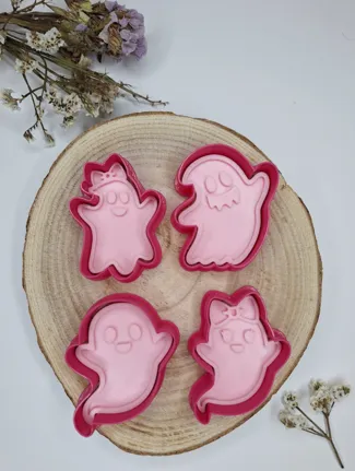 Ghost Family  Halloween Cookie Cutter 
