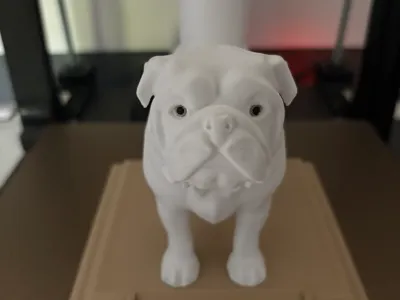 French Bulldog Lamp Base