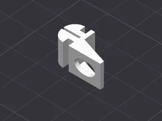 Curtain rail hook/glider/stopper