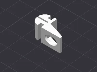 Curtain rail hook/glider/stopper
