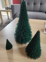 Sapins de Noël variés 7 à 24cm (mode Vase) — photo 3