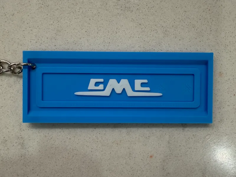GMC Tailgate Keychain