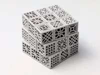(AMS) 70mm Cube - Multi-Coloured