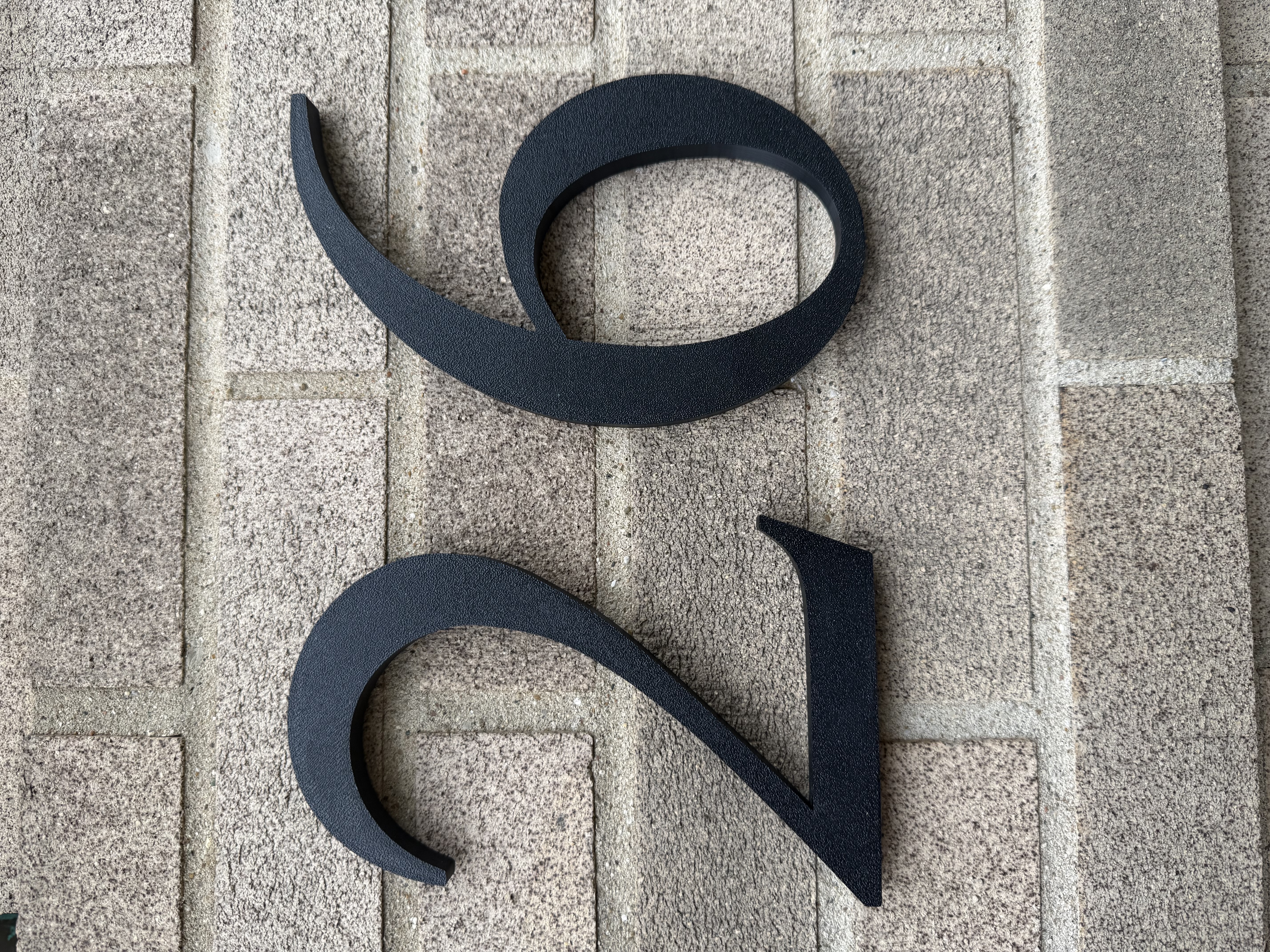 Miniatura 2 do modelo 3D House Numbers