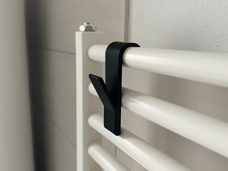 Towel Hook – 3D Printed Hanger for Heaters