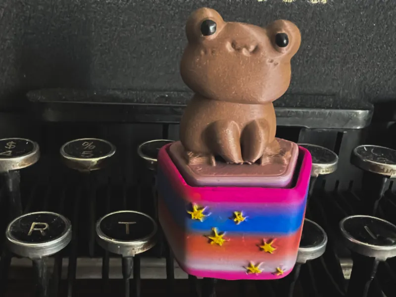 HP HarryPotter Chocolate Frog Fidget Clicker