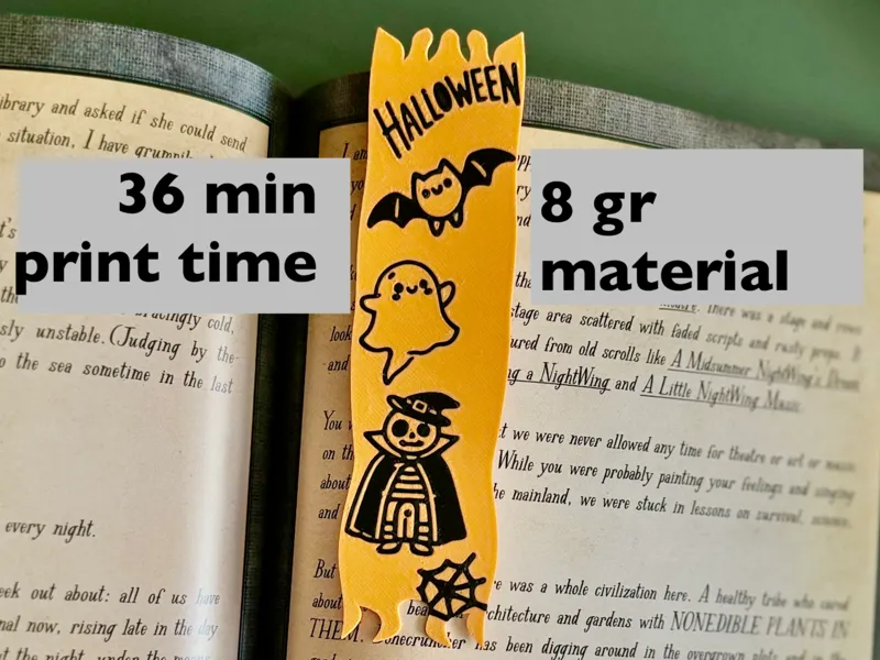 Halloween Bookmark