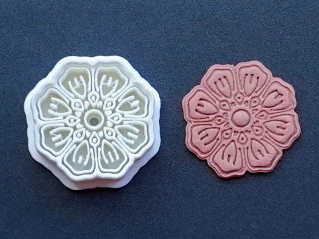 Flower Polymer Clay Cutter Earrings Necklace