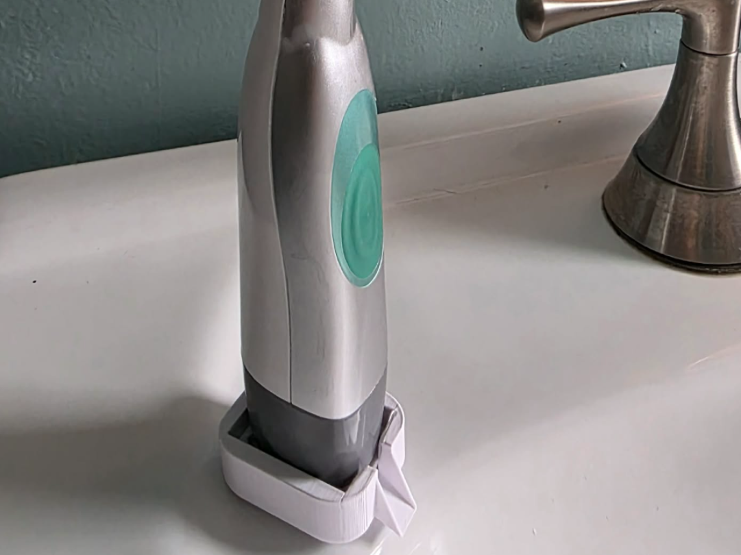 Electric Toothbrush Stand for Rectangular Bases