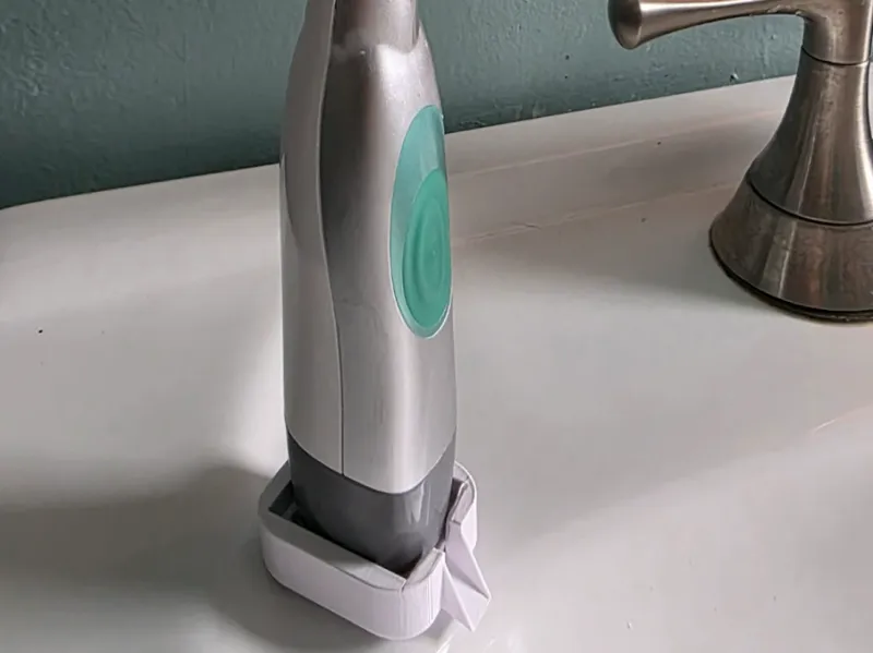 Electric Toothbrush Stand for Rectangular Bases