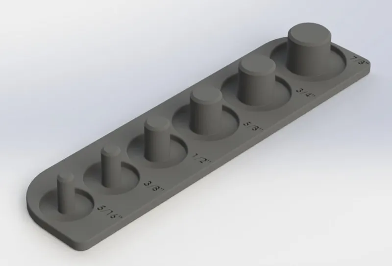 Fuel Line Quick Disconnect Tool Organizer