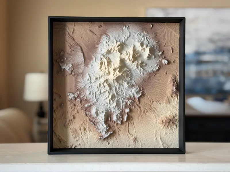 Big Bend National Park Topography Map