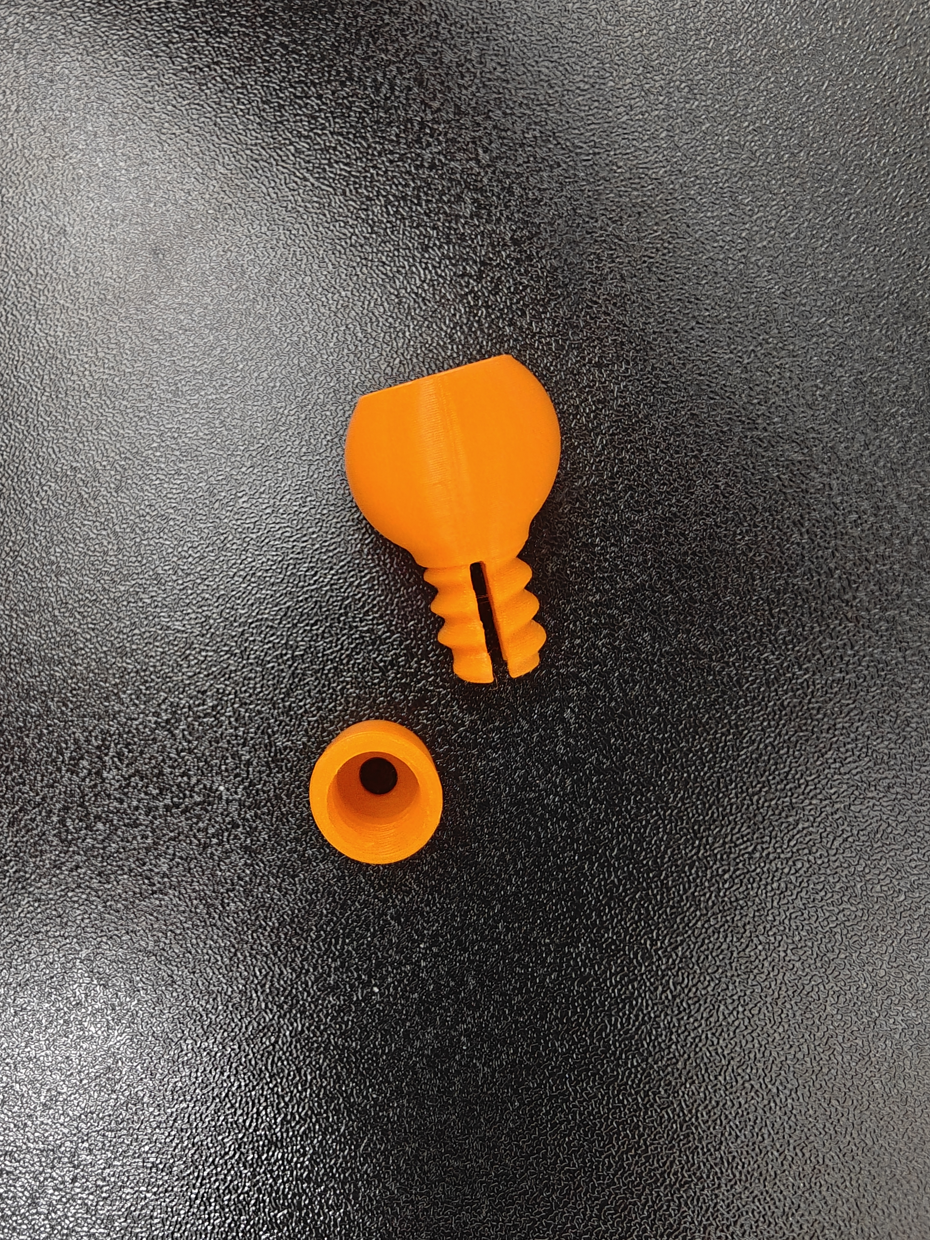 Miniatura 2 do modelo 3D 封箱球形进料头