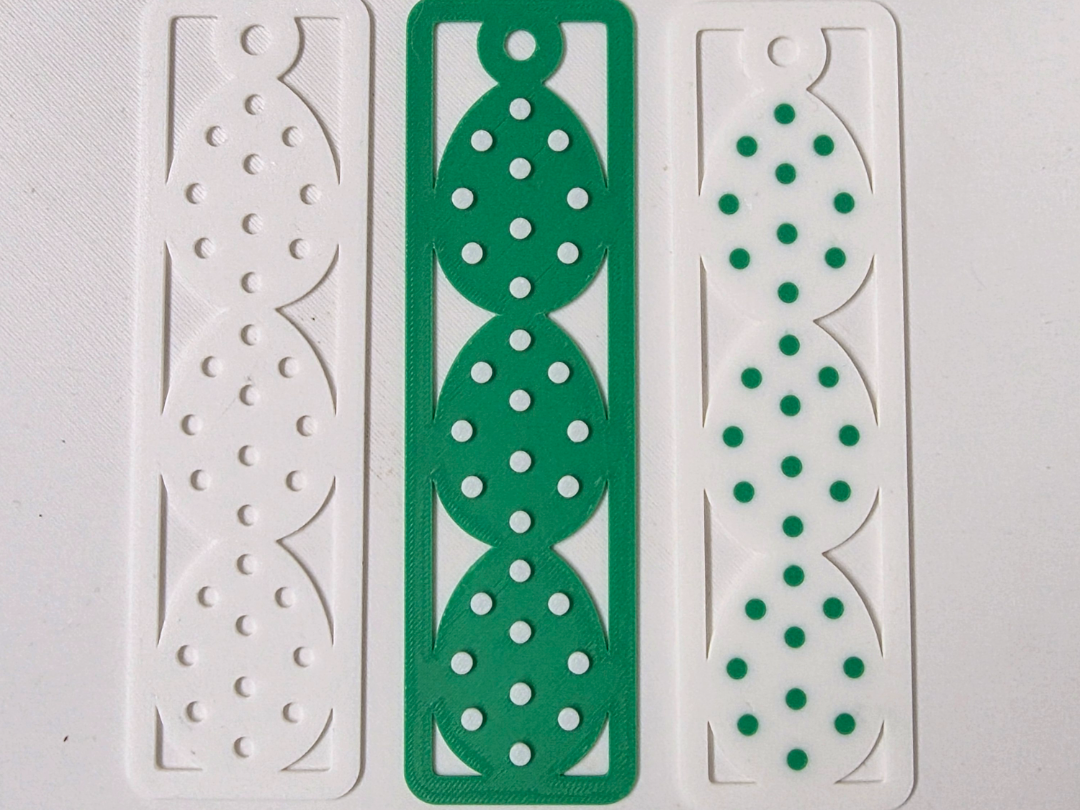 X3 Easter Bookmark