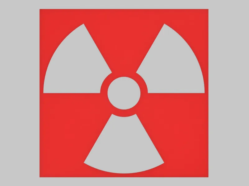 Radioactive - stencil for spray paint