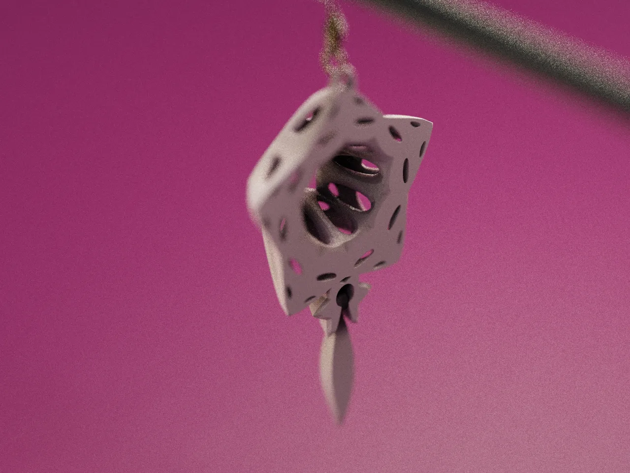 Star Bone - Dangling Earrings view 2