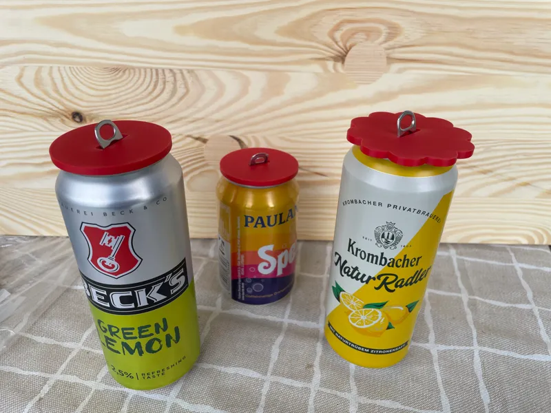 Getränkedosendeckel - simpler Insektenschutz