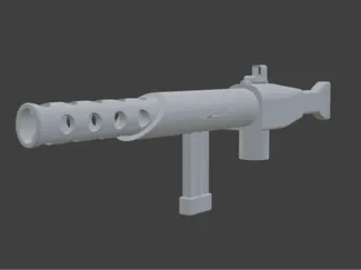 Assault Rifle for Transformers figures (5mm hole)