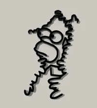 Homer Simpson disparaît dans les buissons — photo 2