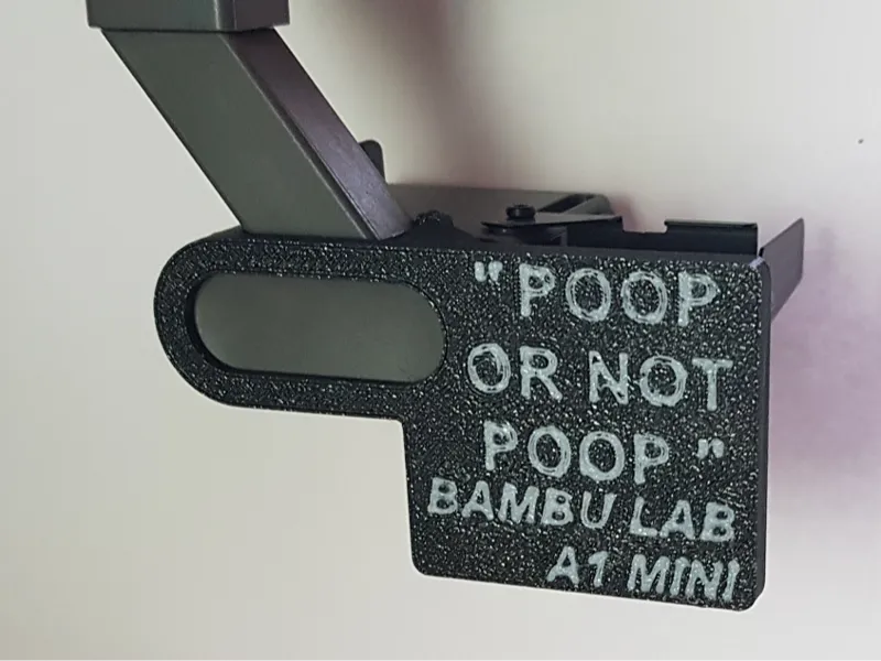 Bambu lab A1 poop shield / deflector