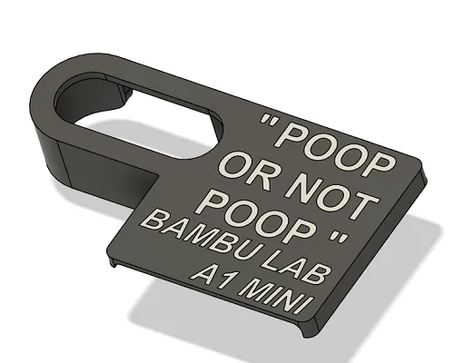 Bambu lab A1 poop shield / deflector by DIY_3D - MakerWorld