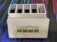 Gopro battery storage with logo