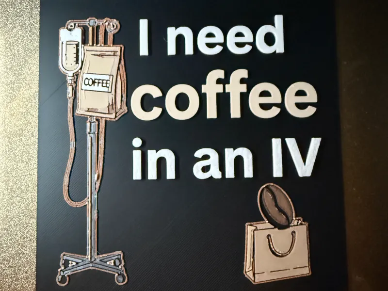 I Need Coffee in an IV  Inspired by Gilmore Girl's